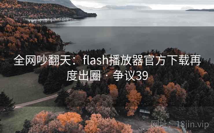 全网吵翻天：flash播放器官方下载再度出圈 · 争议39  第1张